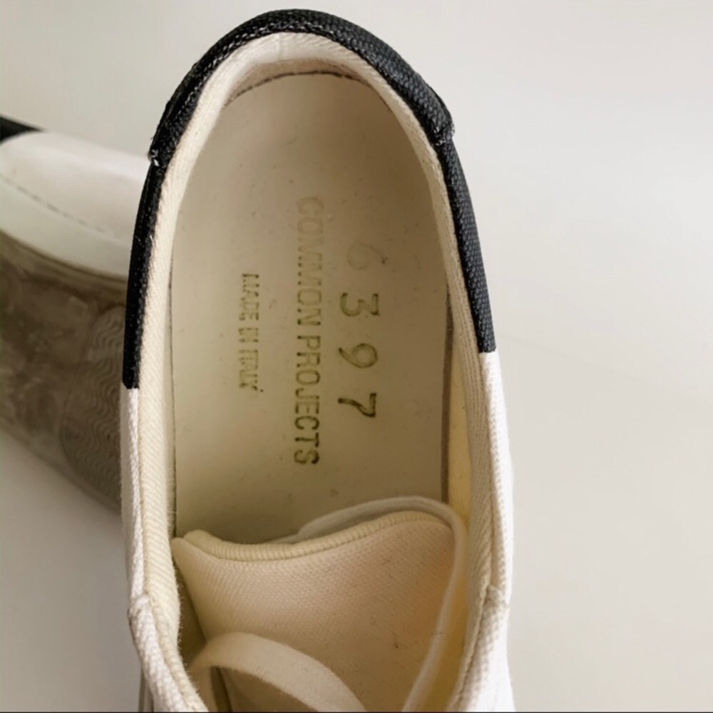 6397 X Common Projects Tournament Canvas Sneakers - image 5